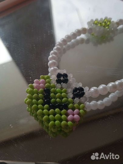 Чокер из бисера