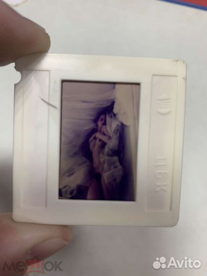 Комплект слайдов (диапозитивы) ню, эротика