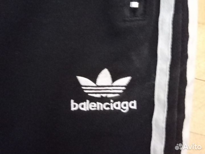 Balenciaga adidas штаны