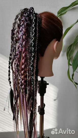 Афрохвост на резинке