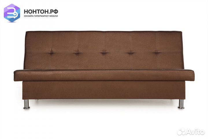 Диван клик-кляк Бомонд коричневый