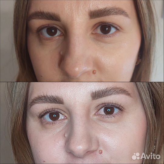 Ламинирование ресниц, бровей. Моделирование бровей