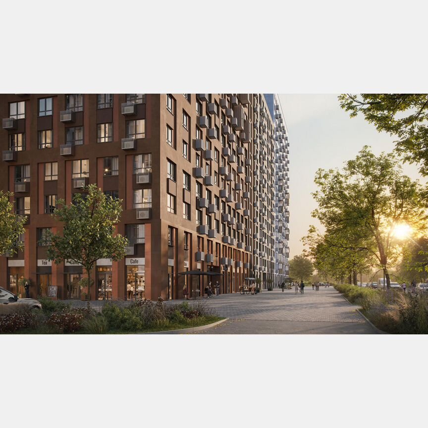 2-к. квартира, 53,8 м², 12/17 эт.