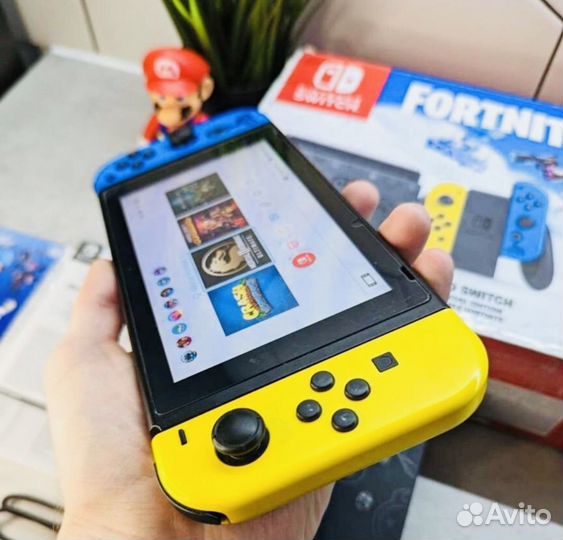 Nintendo switch прошита(чип) Fortnite edition