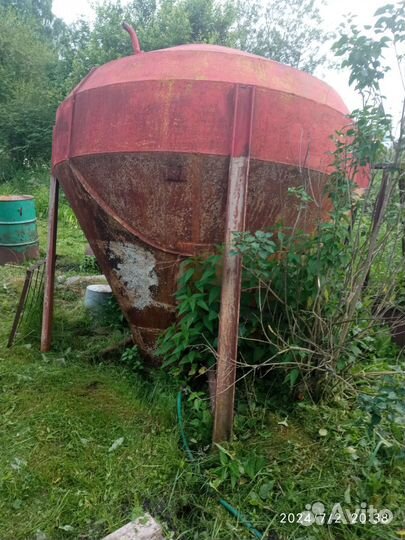 Бочка металлическая 5 кубов