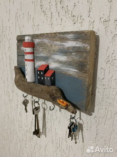 Ключница настенная из дерева
