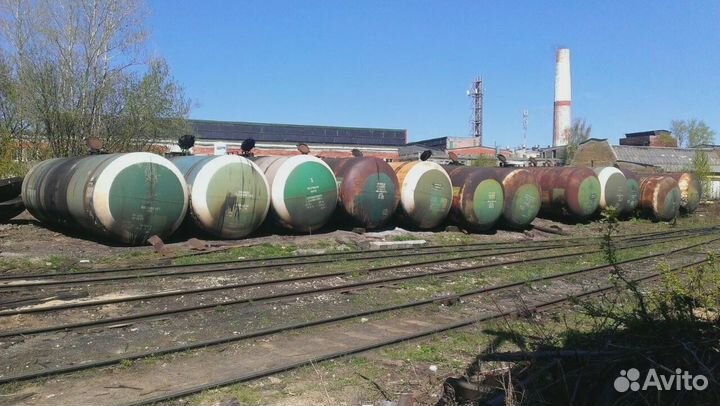 Жд цистерны, ёмкости б/у 85 и 73м3