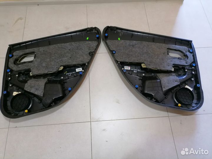 Обшивка двери задней (карта) Kia RIO 2011-2017
