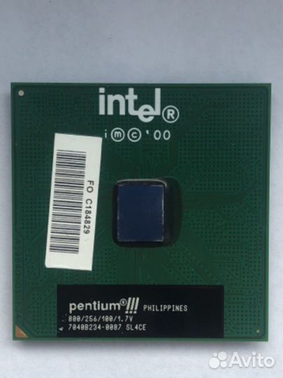 Процессор Intel Pentium III
