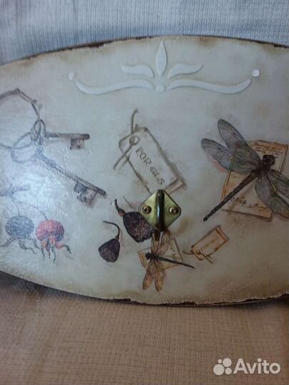 Панно вешалка ключница