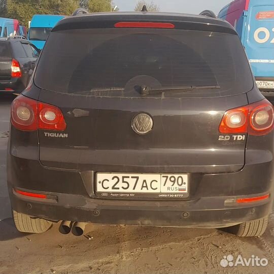 Бампер задний volkswagen tiguan 1 дорест