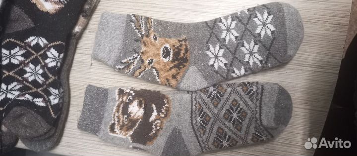 Носки мужские шерстяные