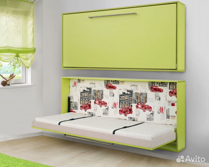 Детская кровать трансформер с диваном*