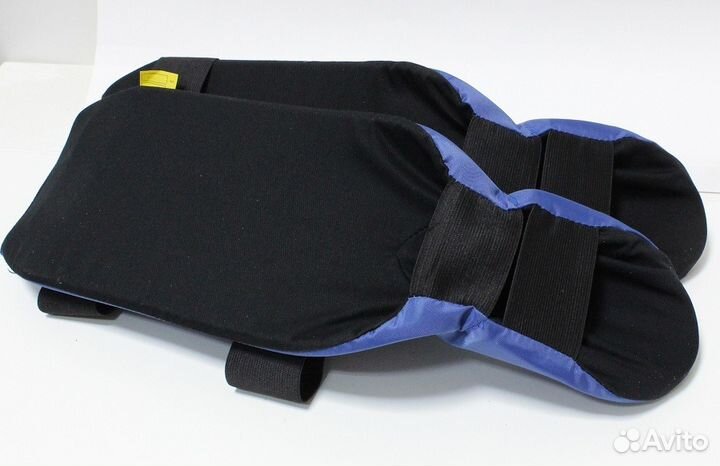 Защита голени и стопы Рэй спорт - синие