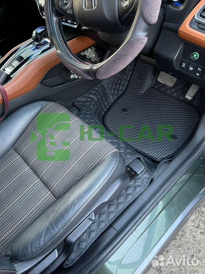 Автоковрики 3D с Бортиками на Honda Vezel