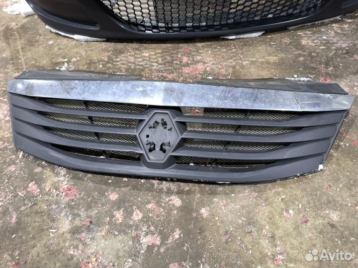 Бампер передний renault logan 1 бу