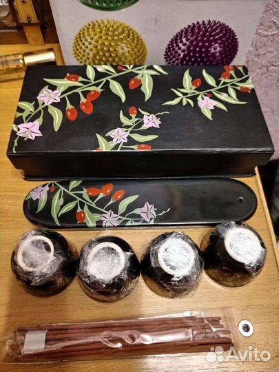 Набор со свечами и арома-палочками