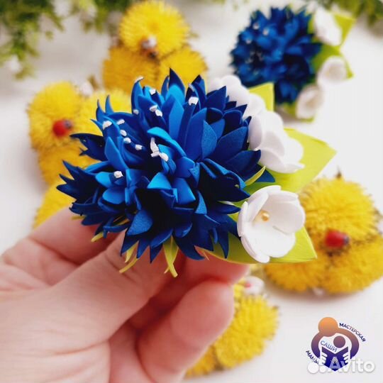 Одуванчики ручной работы