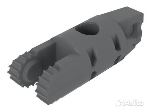 Деталь Lego 50шт Держатель пластиковый (серый) 4550251