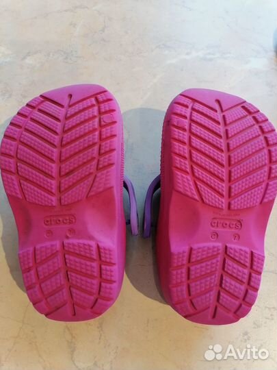 Crocs C7 фуксия