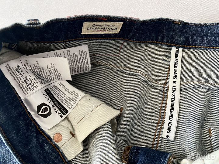 Джинсы Levis 511 30/32 slim