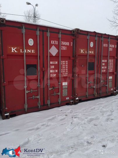 Аренда Контейнера 20-40 Футов, 15 м²