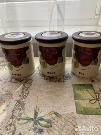 Набор банок для хранения