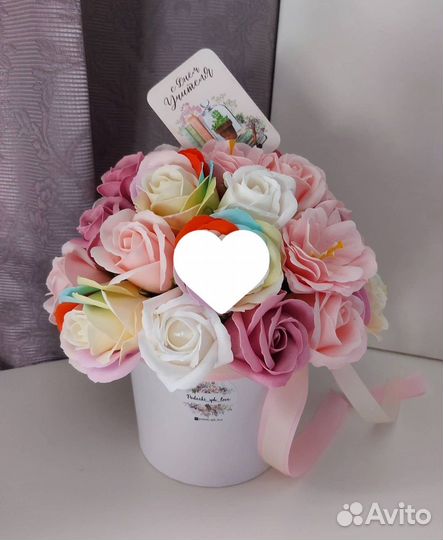 Розы из мыльной пены