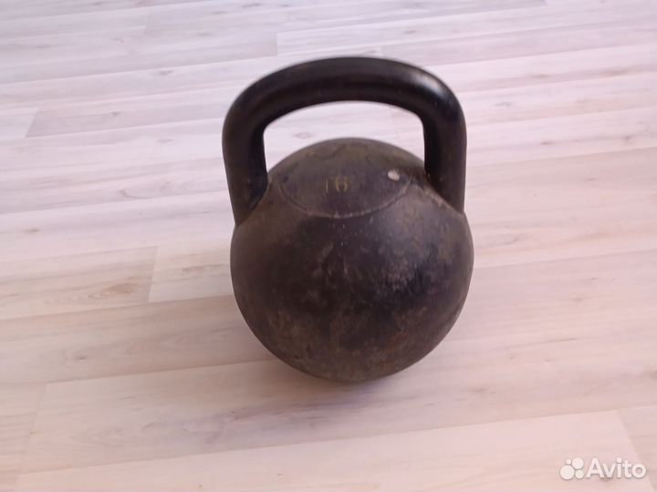Гиря чугунная 16 кг