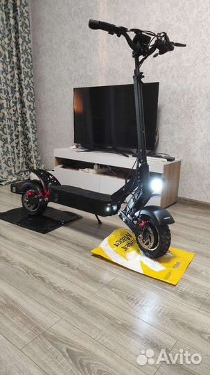 Электросамокат White siberia nerpa Black edition