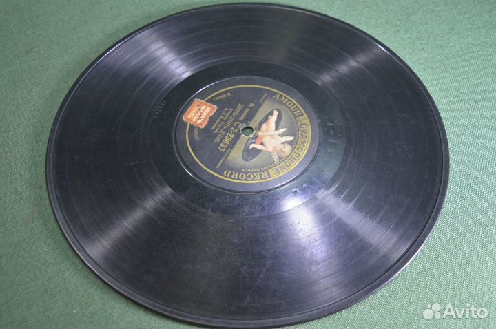 Пластинка патефонная 