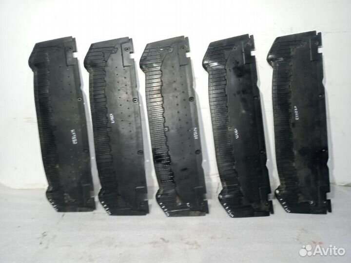 Защита бампера audi A4 B8 Передняя