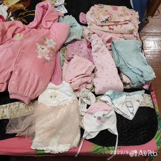 Вещи на девочку мешком от 0