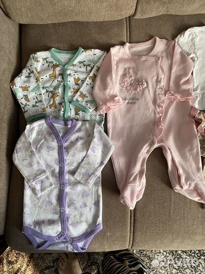 Пакет вещей для девочки 62 68