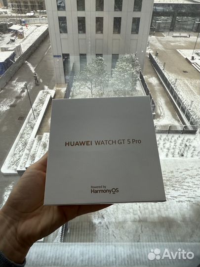 Смарт-часы Huawei GT 5 pro белые 42mm