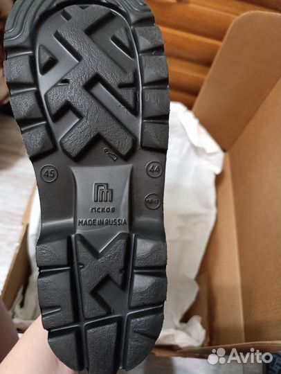 Сапоги резиновые утепленные мужские