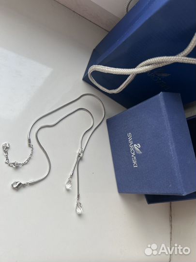 Цепочка с подвеской Swarovski