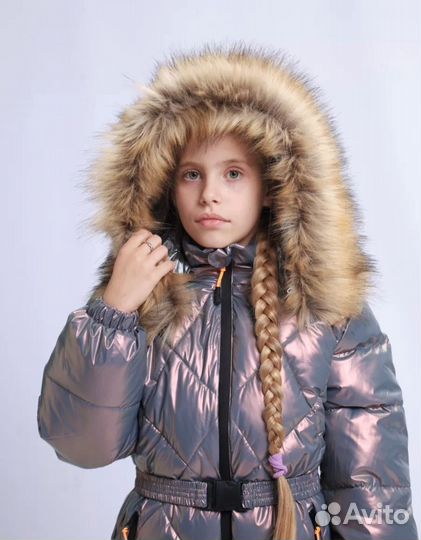Зимний комбинезон для девочки
