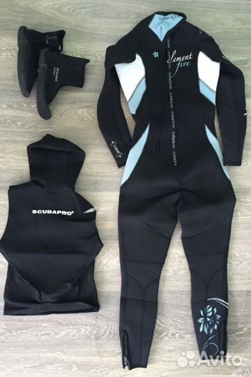 Гидрокостюм Subgear и жилет женский Scubapro