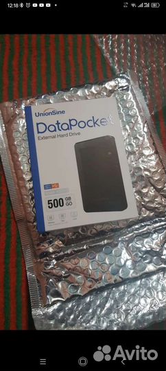 Переносной жёсткий диск HDD 500Gb новый