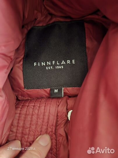 Пуховик finn flare 44 оригинал