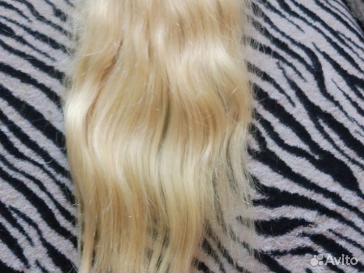 Накладка из натуральных волос