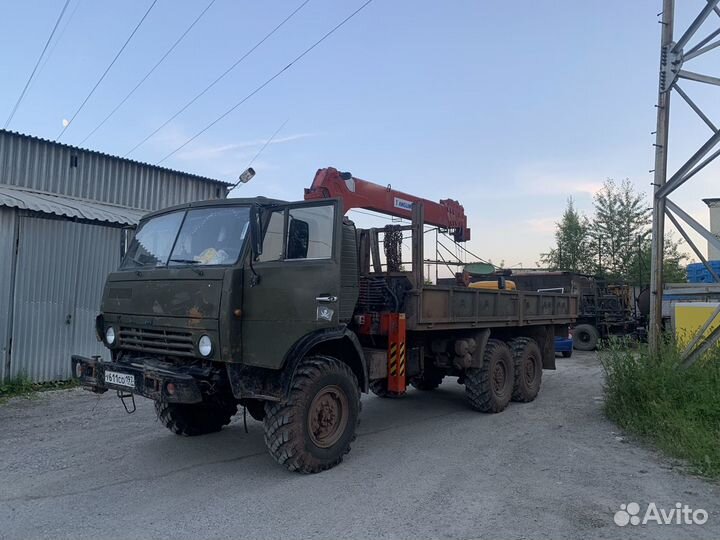 Кран борт вездеход манипулятор 5т Автовышка