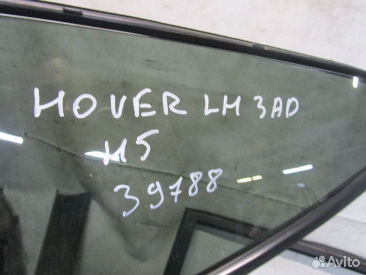 Стекло двери задней левой (форточка) Great Wall ho