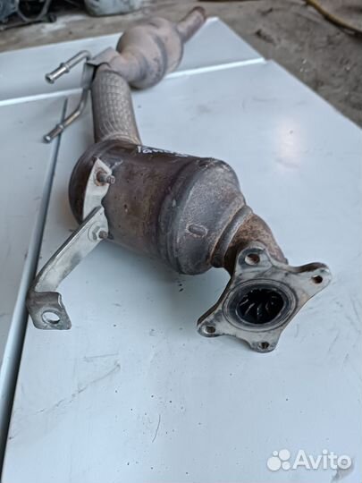 Приёмная труба Skoda Rapid