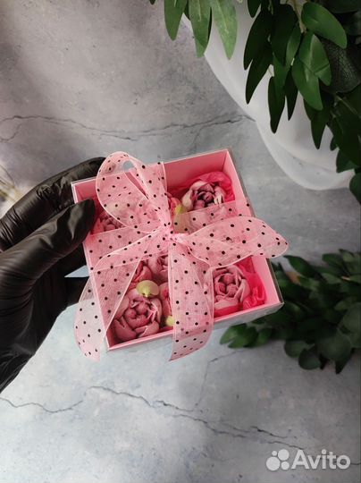 Тюльпаны из зефира