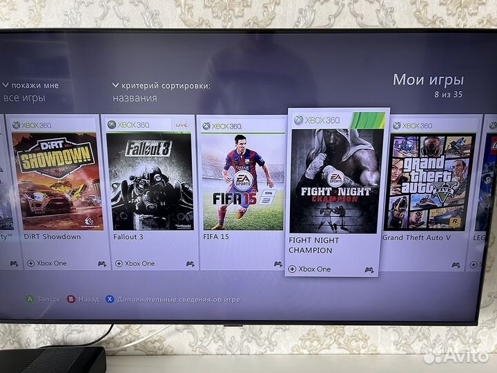 Xbox 360 e / 33 игры / 2 геймпада / гарантия