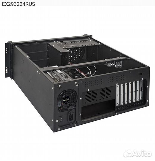 Корпус Exegate Pro 4U450-16 Rack 500Вт чёрный 4U
