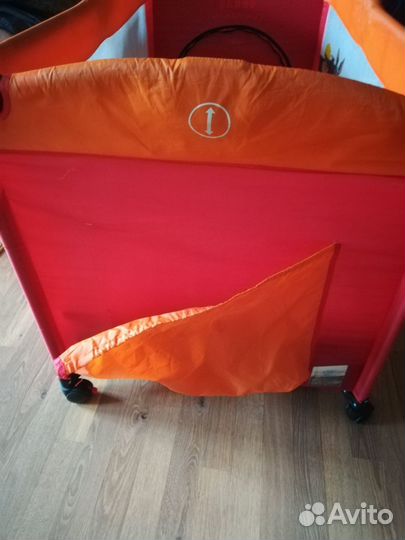 Детская кровать манеж с матрасом