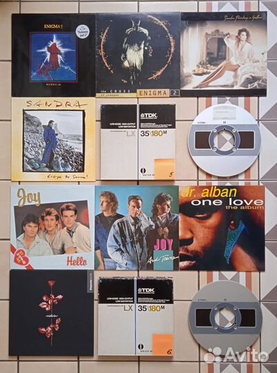 Катушка №27 / №18 с записями с LP и CD